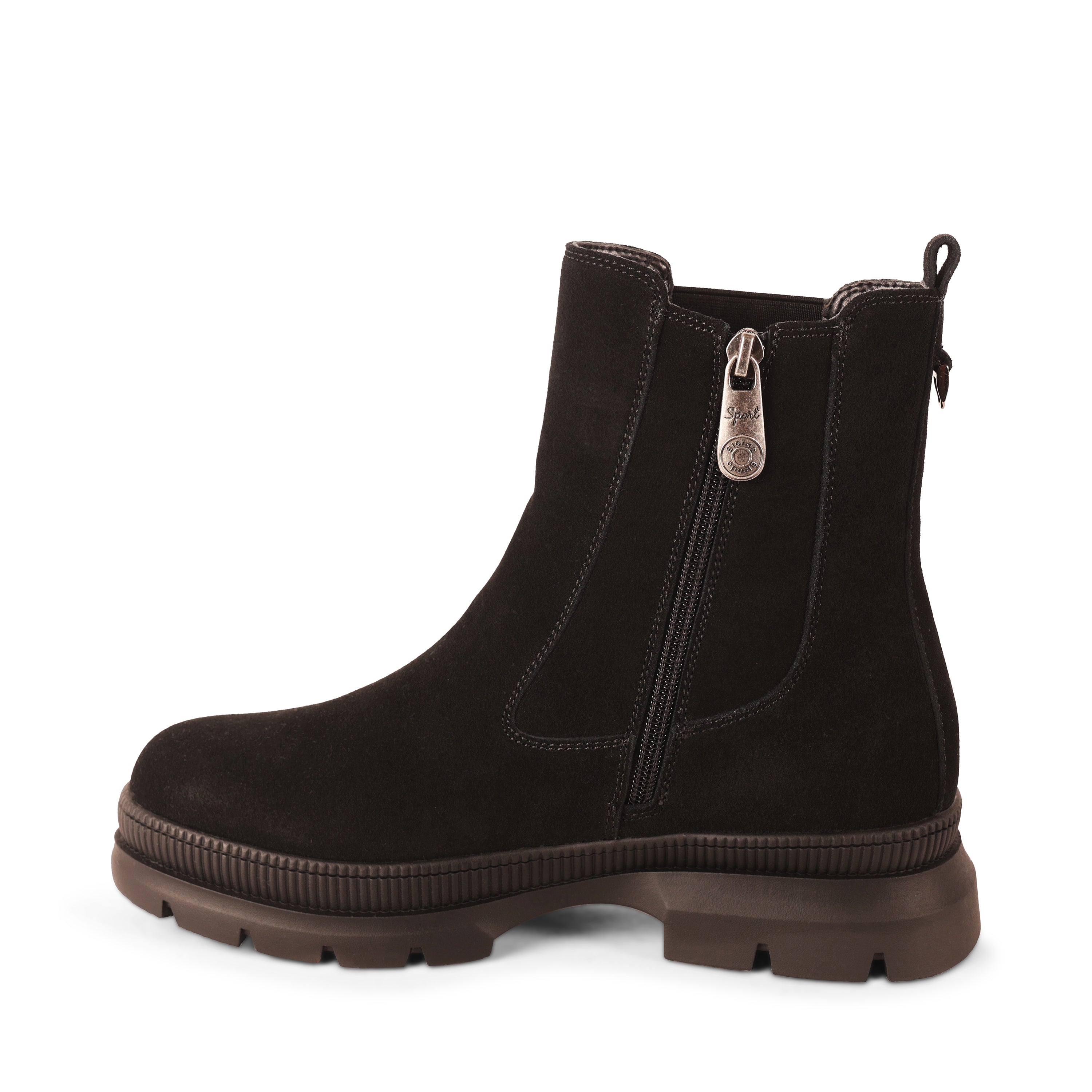 BLACK SUEDE