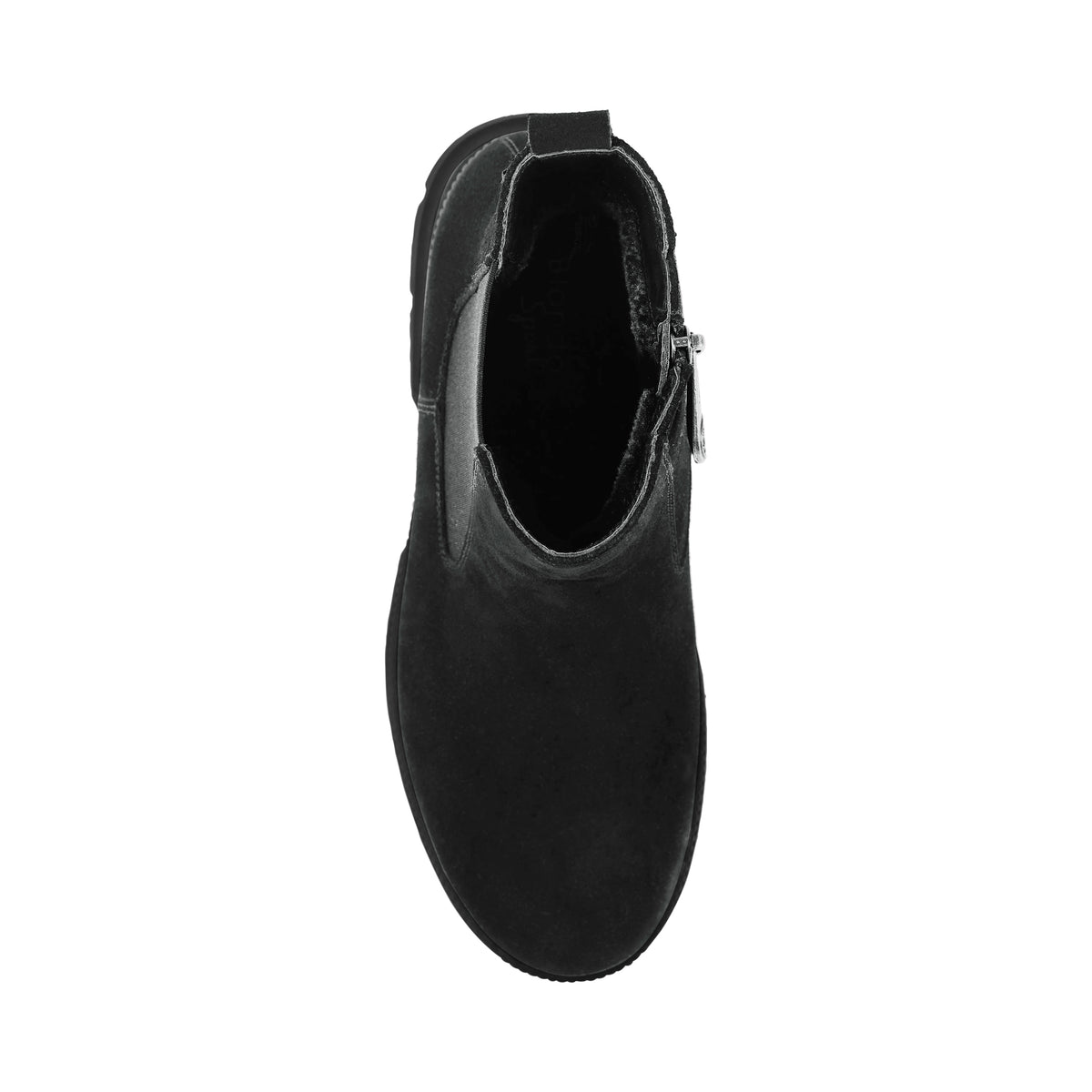 NOELENES BLACK SUEDE WATERPROOF BOOT