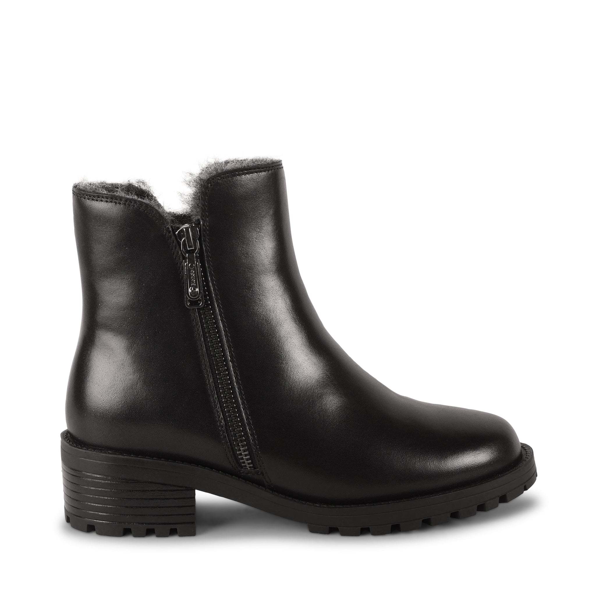 BLACK LEATHER