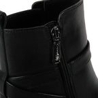 BLACK LEATHER