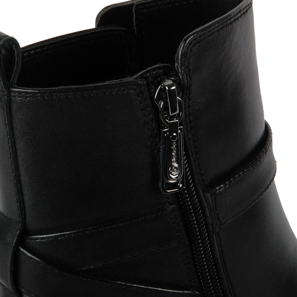 BLACK LEATHER