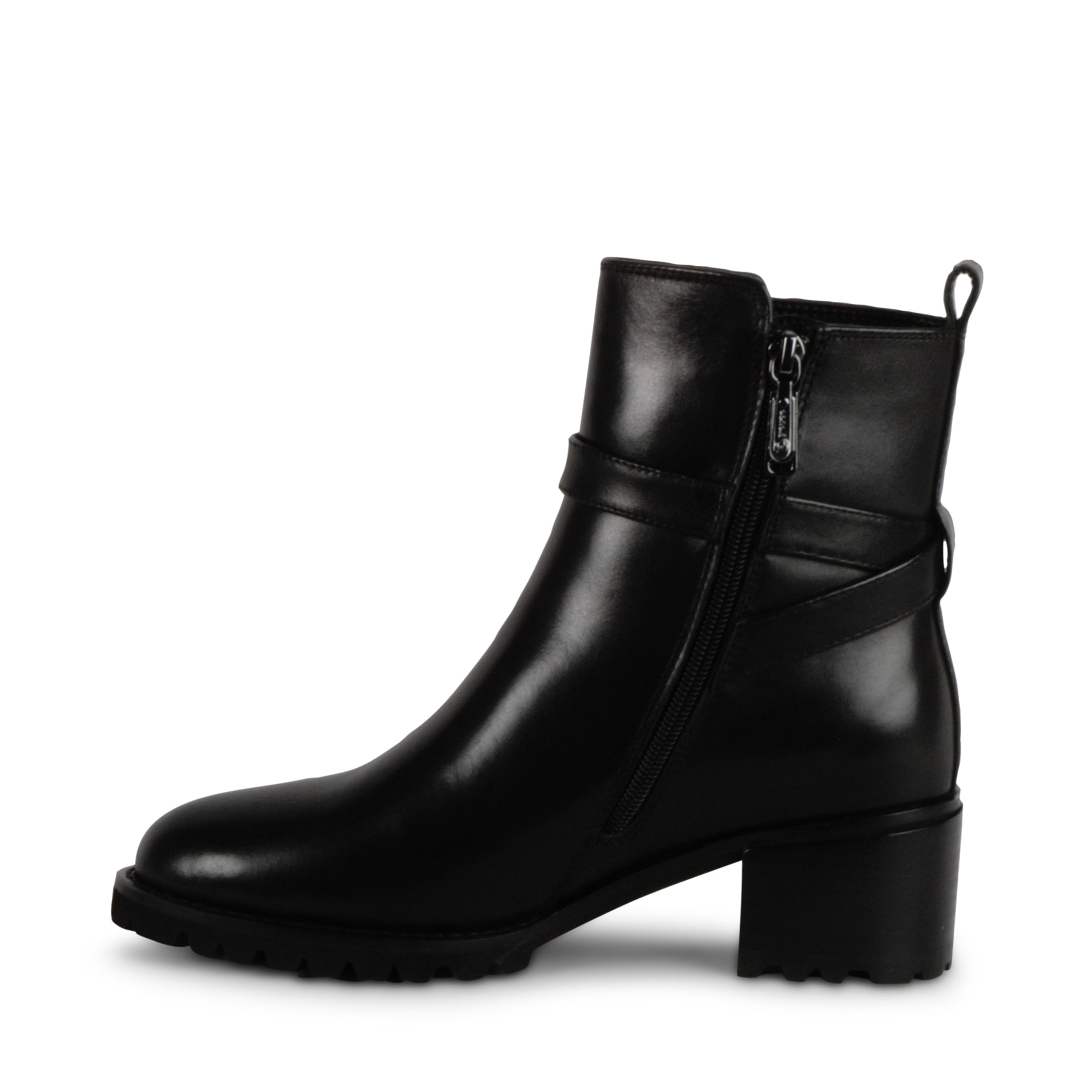 BLACK LEATHER