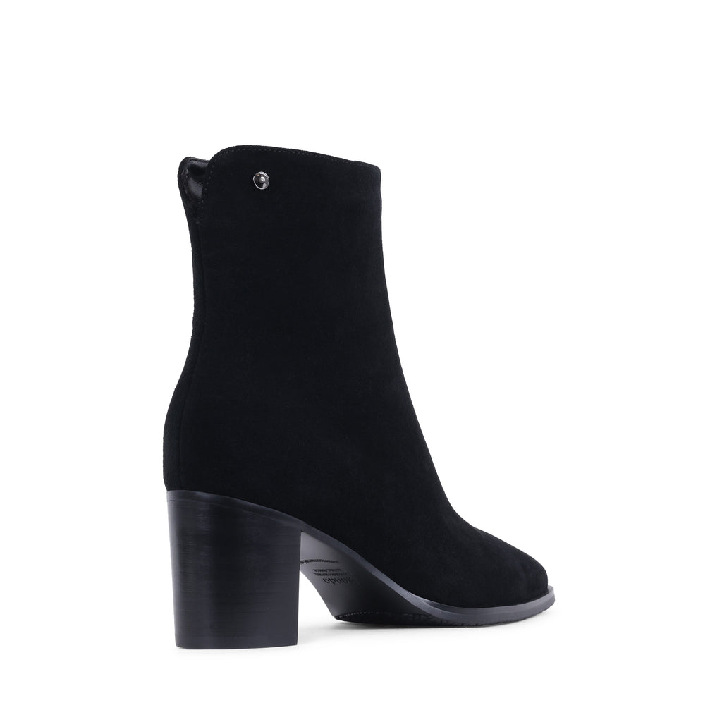 YUSRAS BLACK SUEDE WATERPROOF BOOT
