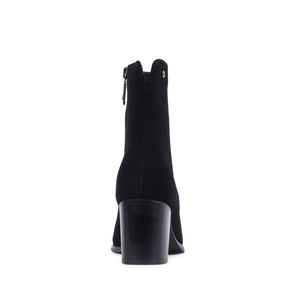 YUSRAS BLACK SUEDE WATERPROOF BOOT