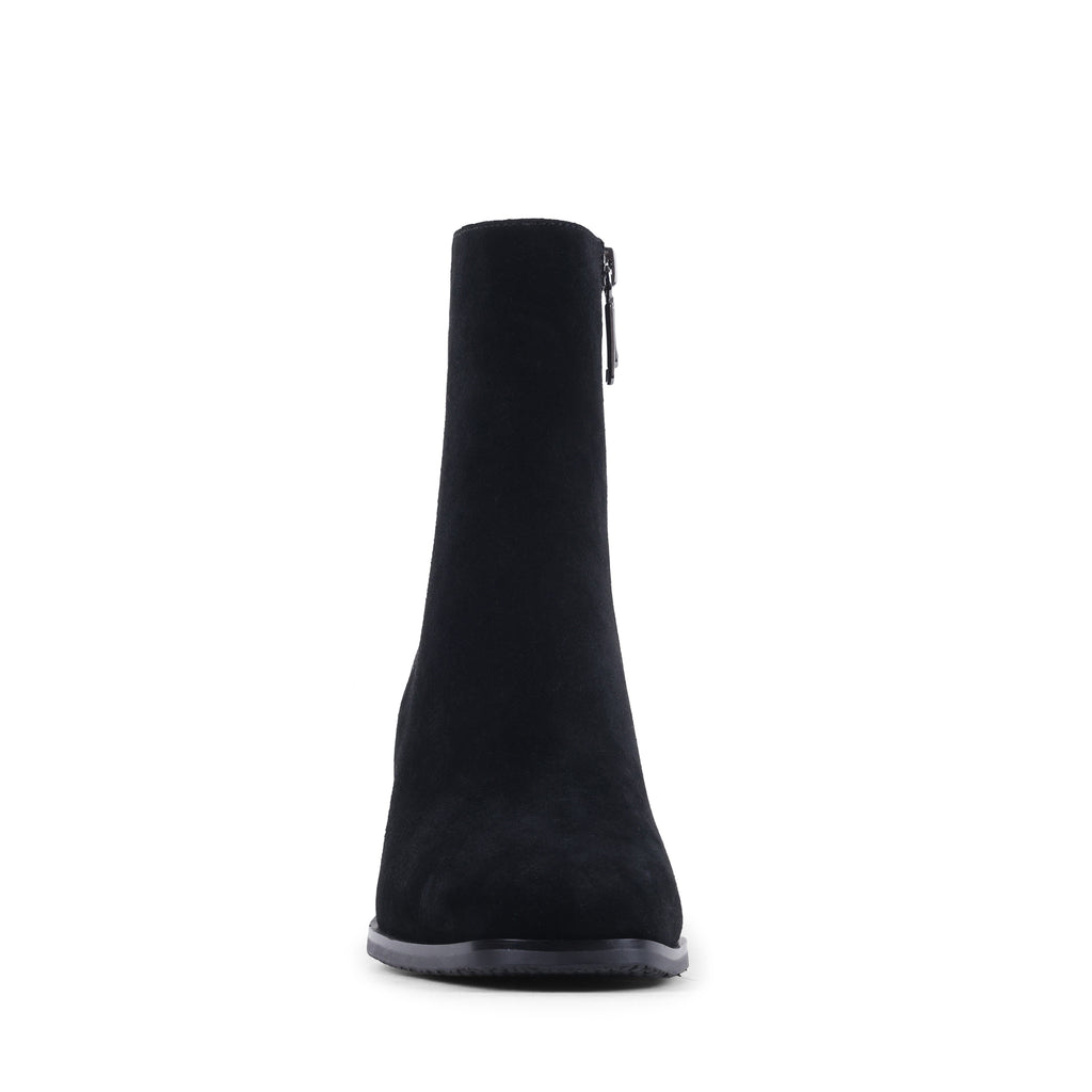 YUSRAS BLACK SUEDE WATERPROOF BOOT