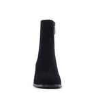 YUSRAS BLACK SUEDE WATERPROOF BOOT