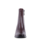 YUSRA CAFE LEATHER WATERPROOF BOOT