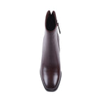 YUSRA CAFE LEATHER WATERPROOF BOOT