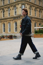 NALDO BLACK LEATHER