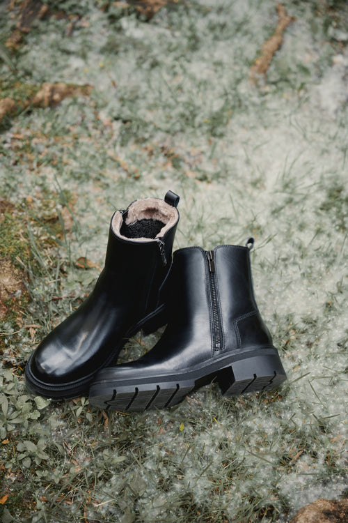 ABBIE CUIR NOIR