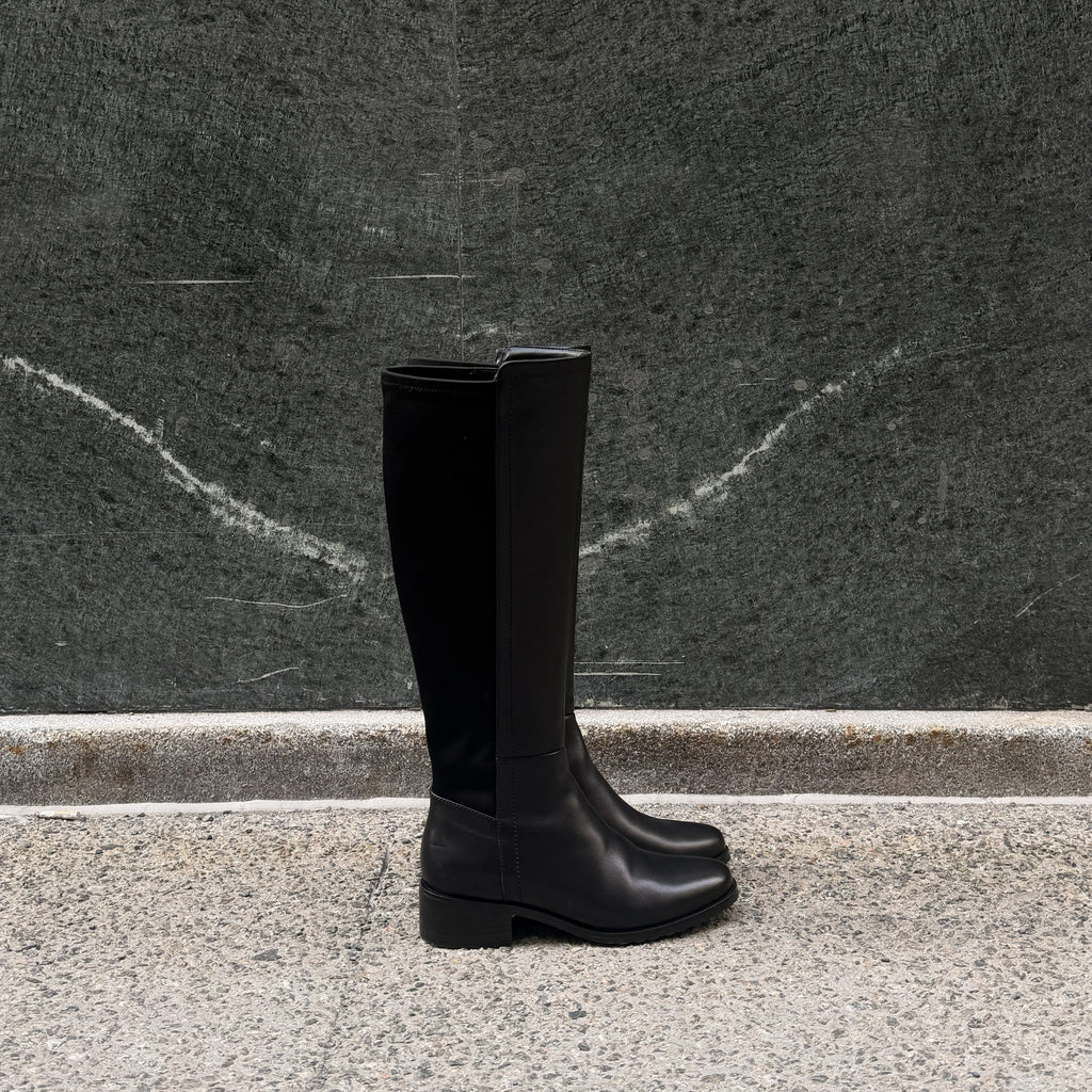 GEENIE BLACK LEATHER
