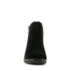 BLACK LEATHER/SUEDE