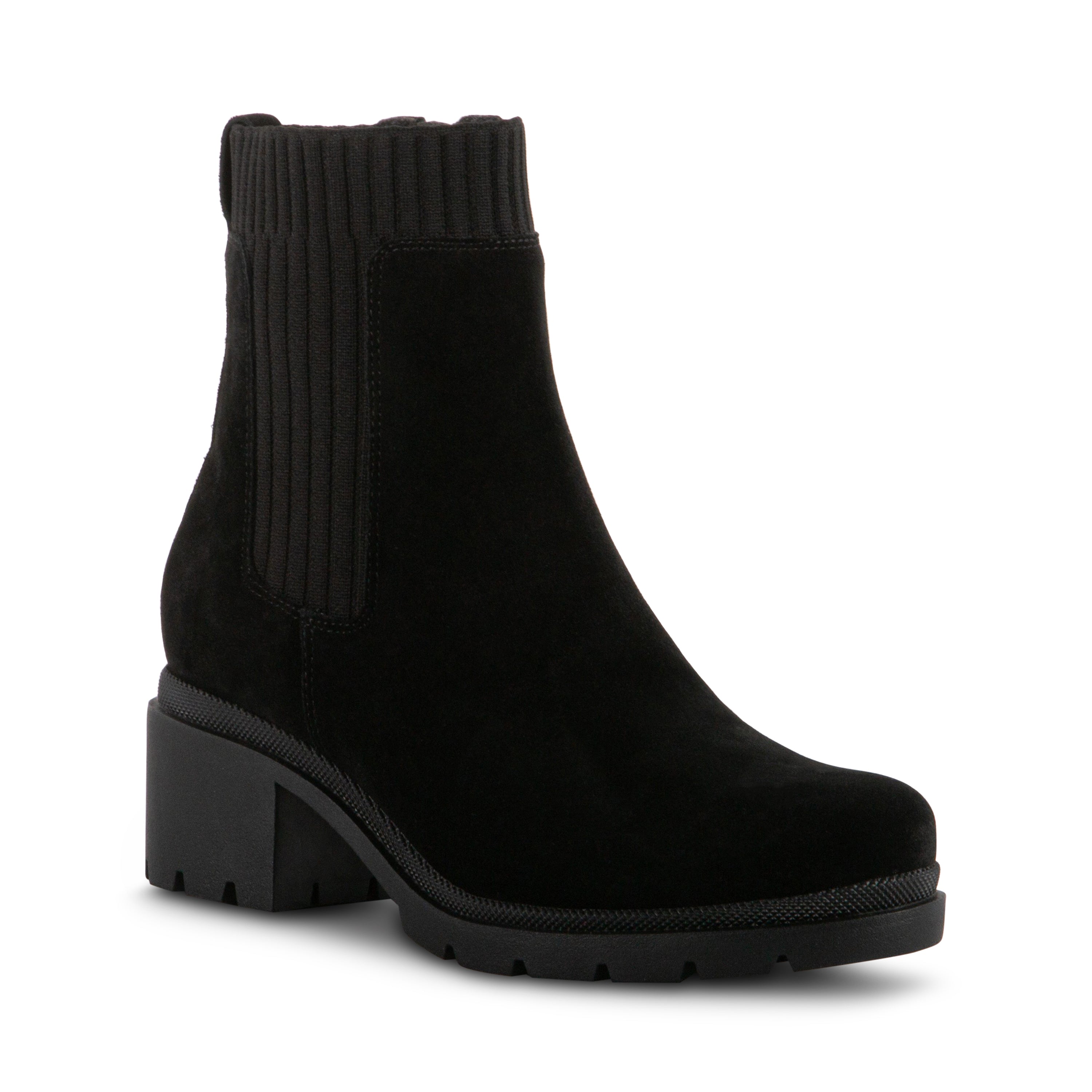 BLACK SUEDE