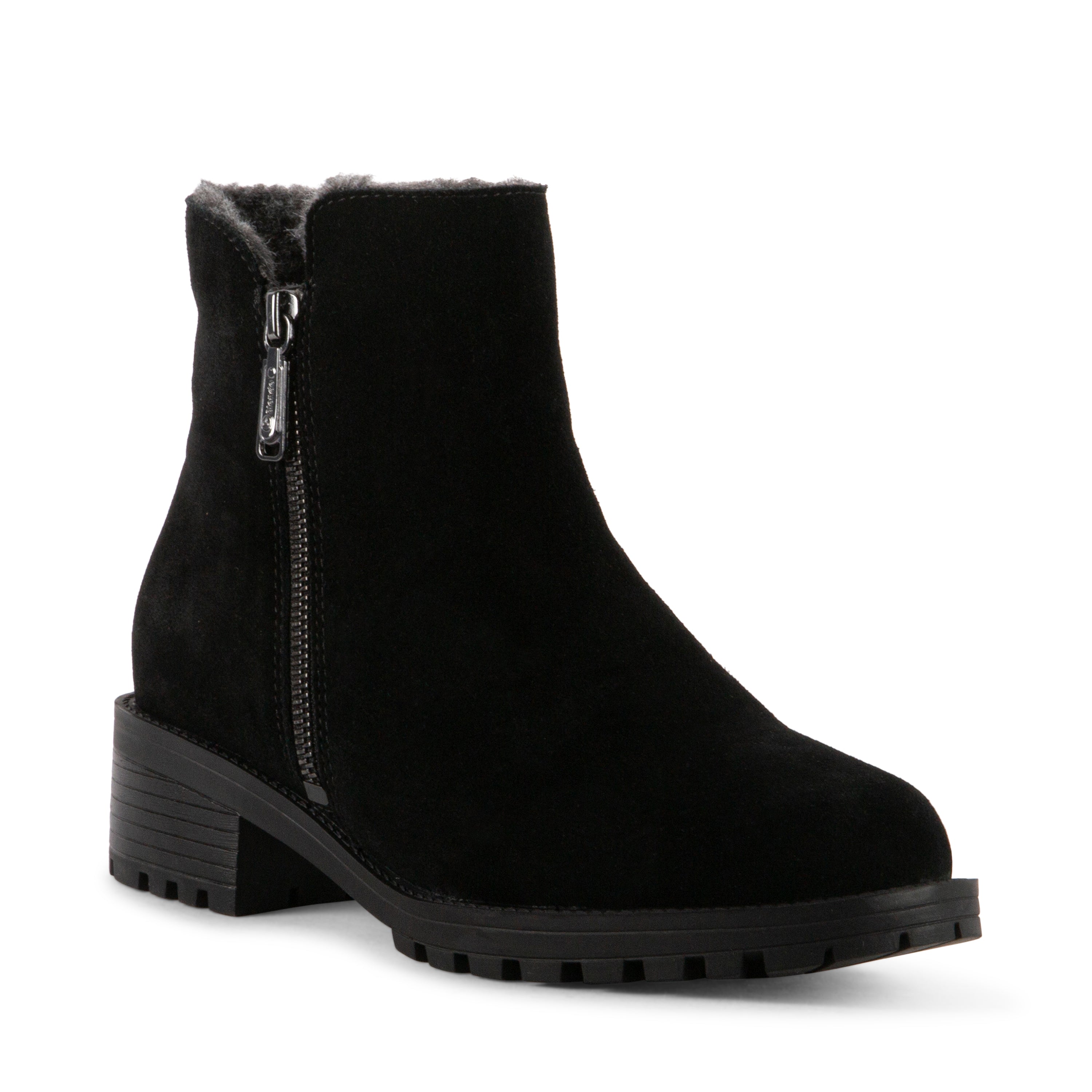 BLACK SUEDE
