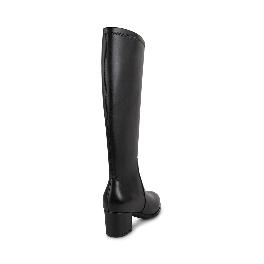 ADRIANA Black Leather Knee High Block Heel Boots Women s Waterproof Winter Boots Blondo