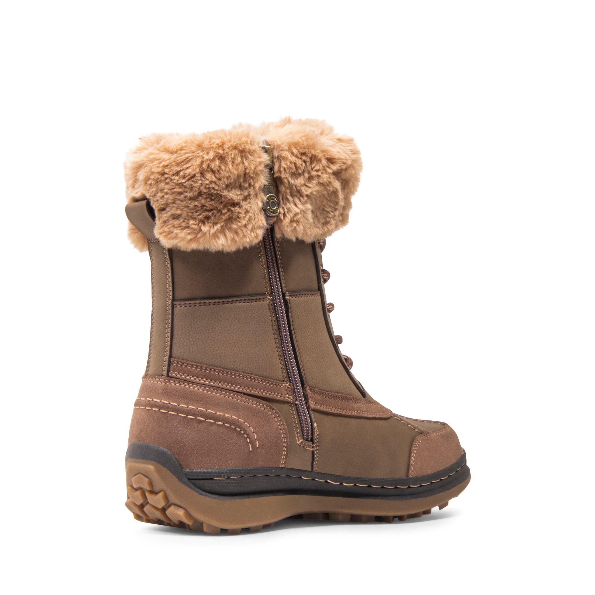 ISELOA Lace Up Boots Women s Waterproof Boots Blondo