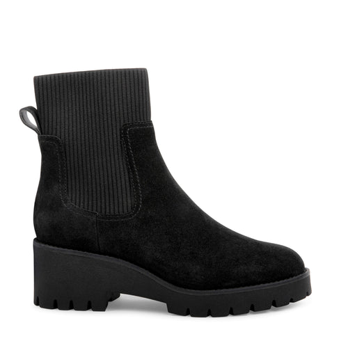 DELTAS BLACK SUEDE WATERPROOF BOOT