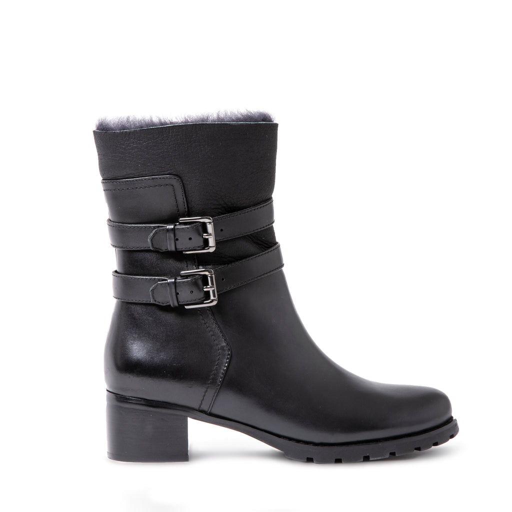 BLACK LEATHER