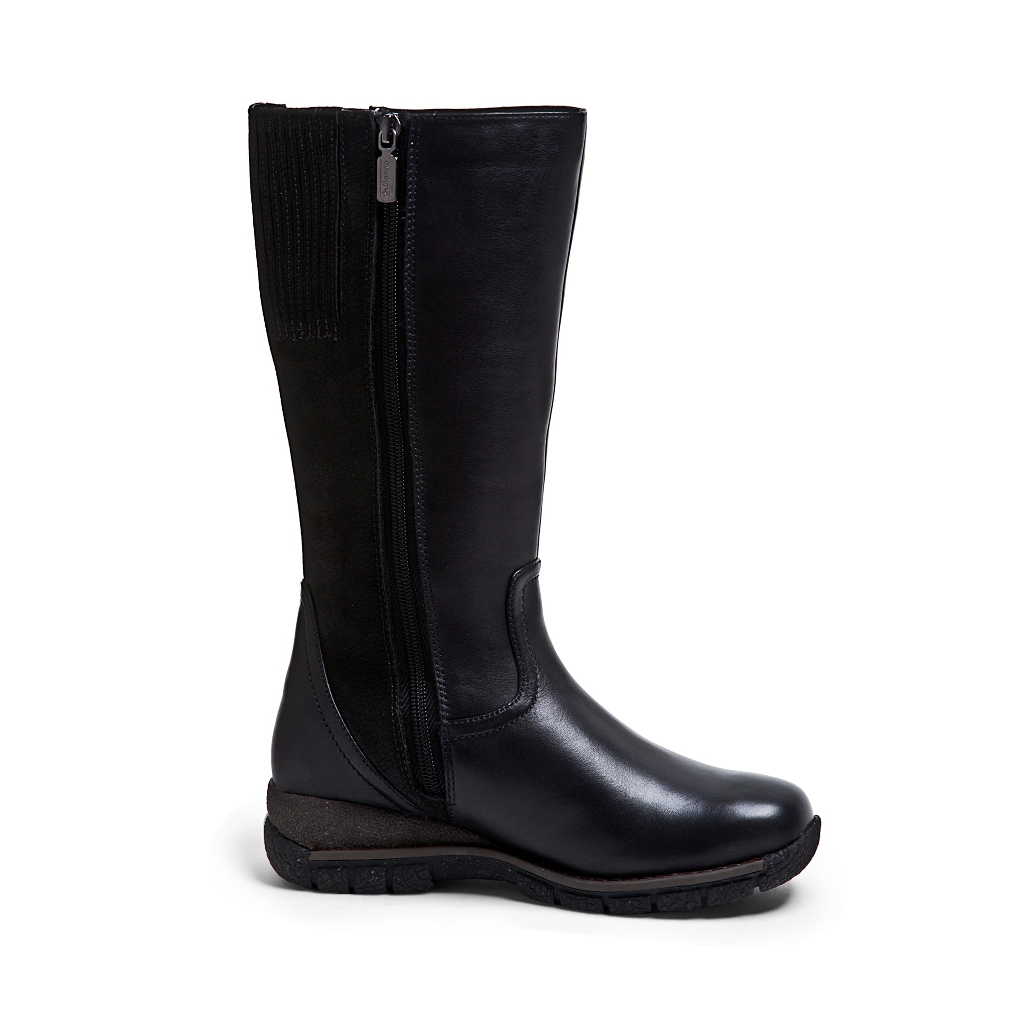 ANOUK Black Leather Boots Women s Waterproof Boots Blondo