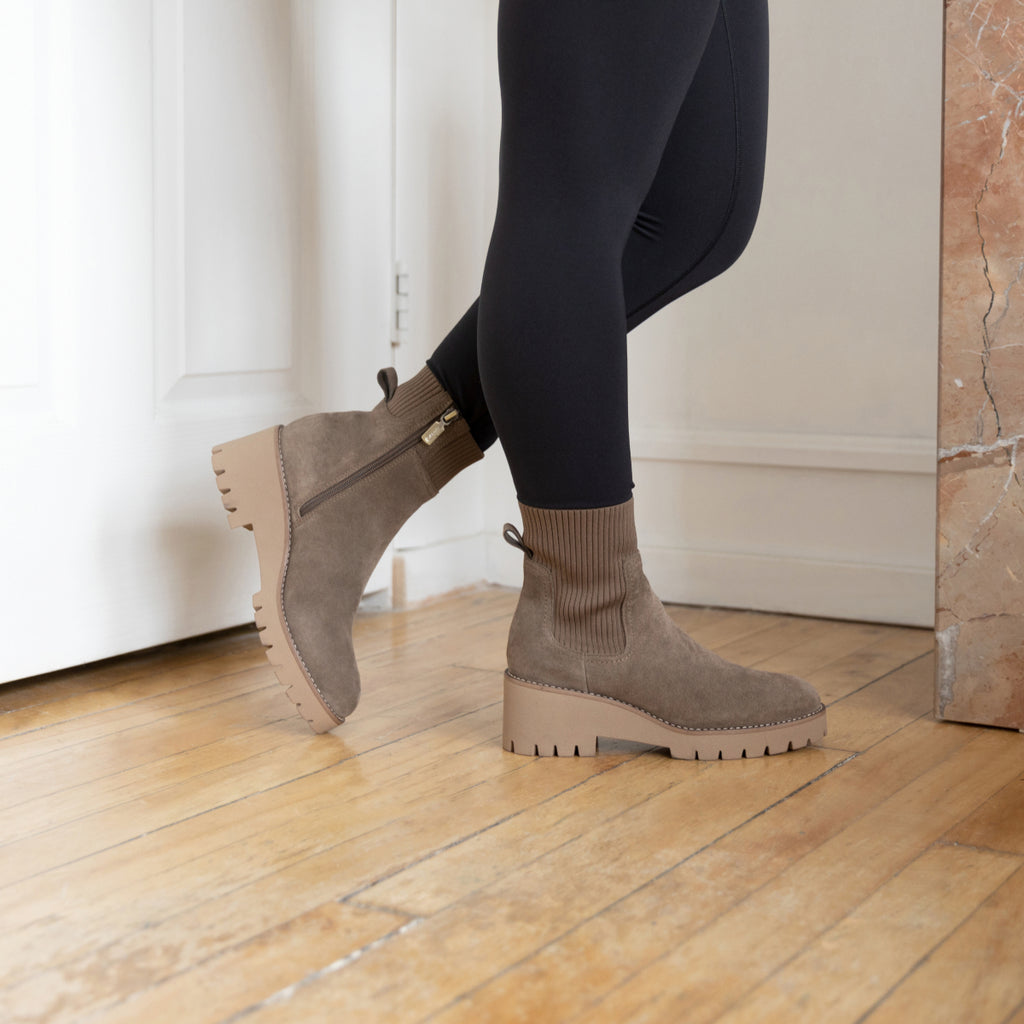 DARK TAUPE SUEDE|lifestyle