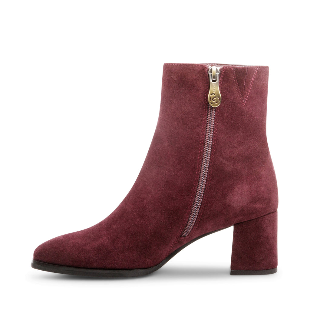 BURGUNDY SUEDE