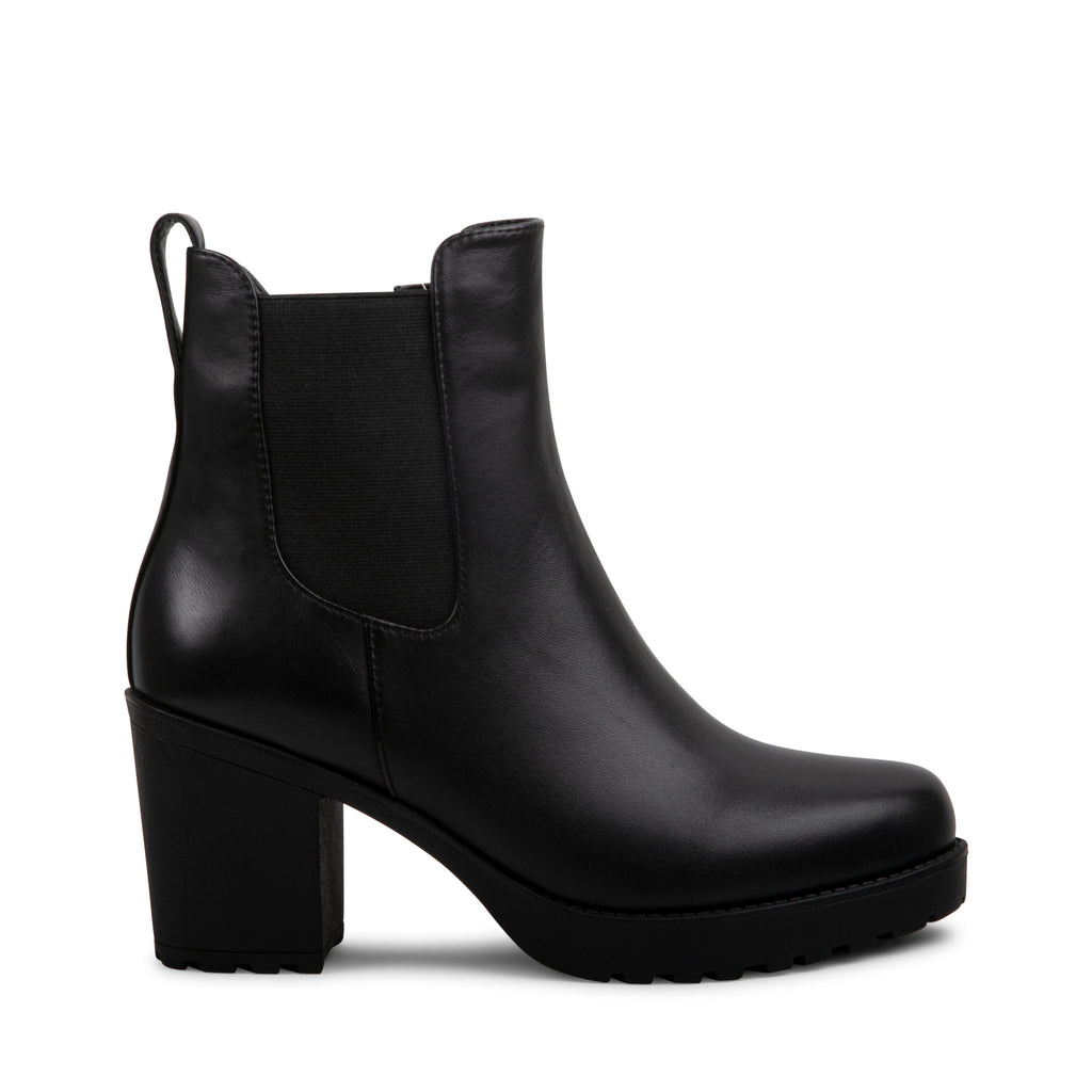 GENIE Black Leather Ankle Boots | Women's Waterproof Boots – Blondo