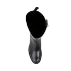 BLACK LEATHER
